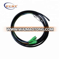 SC/APC 4/6 cores Optic Fiber Waterproof Pigtail