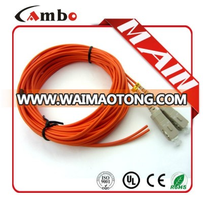 ST FC LC SC Optic Fiber Pigtail Cord For MM SC/APC Fiber Optic Pigtail , Telecom Level Duplex Fiber Pigtail